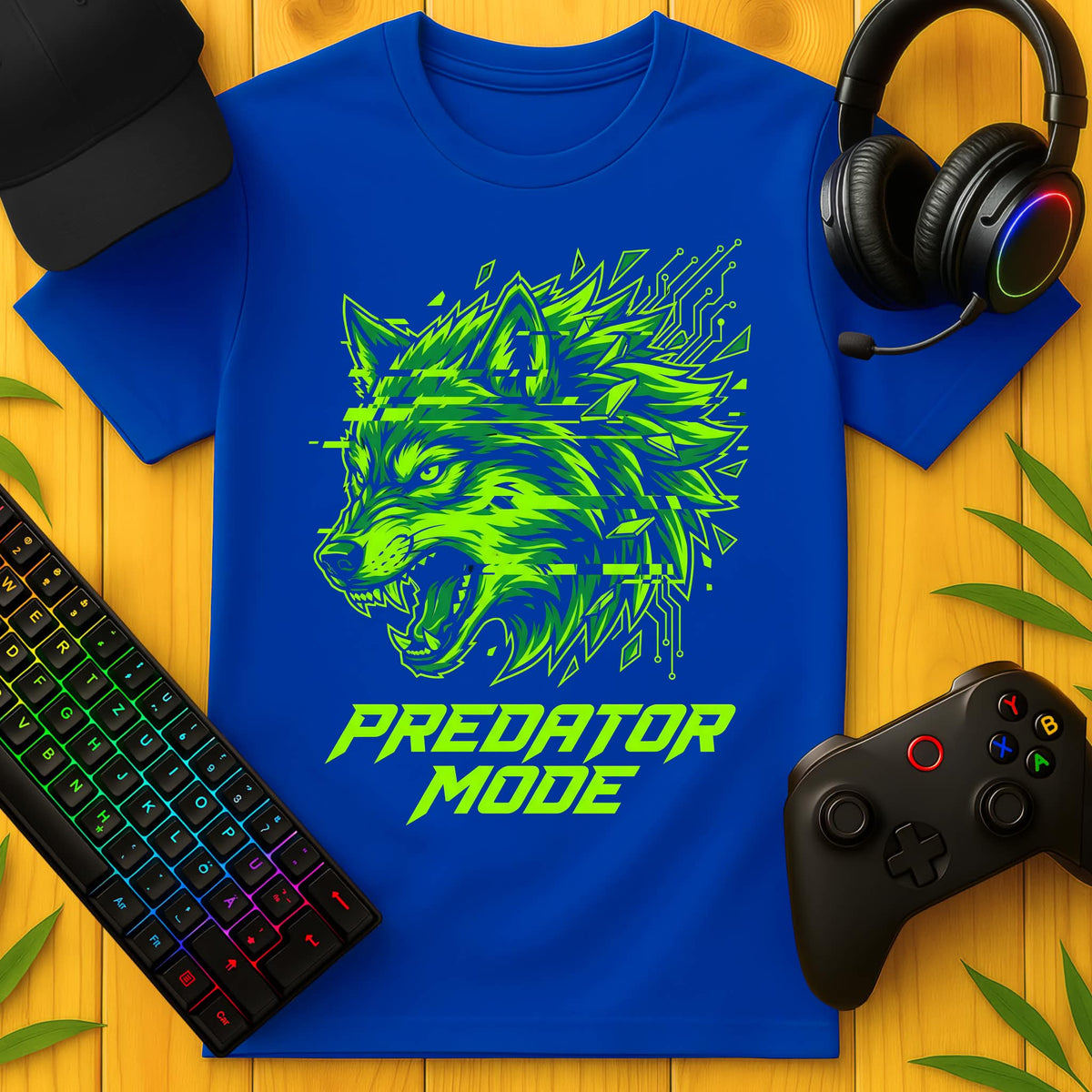 Predator Mode Glitch T-Shirt