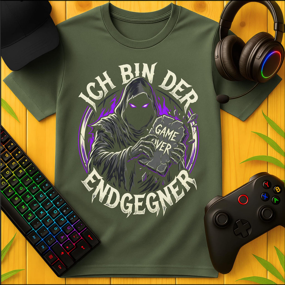 Endgegner Game Over T-Shirt