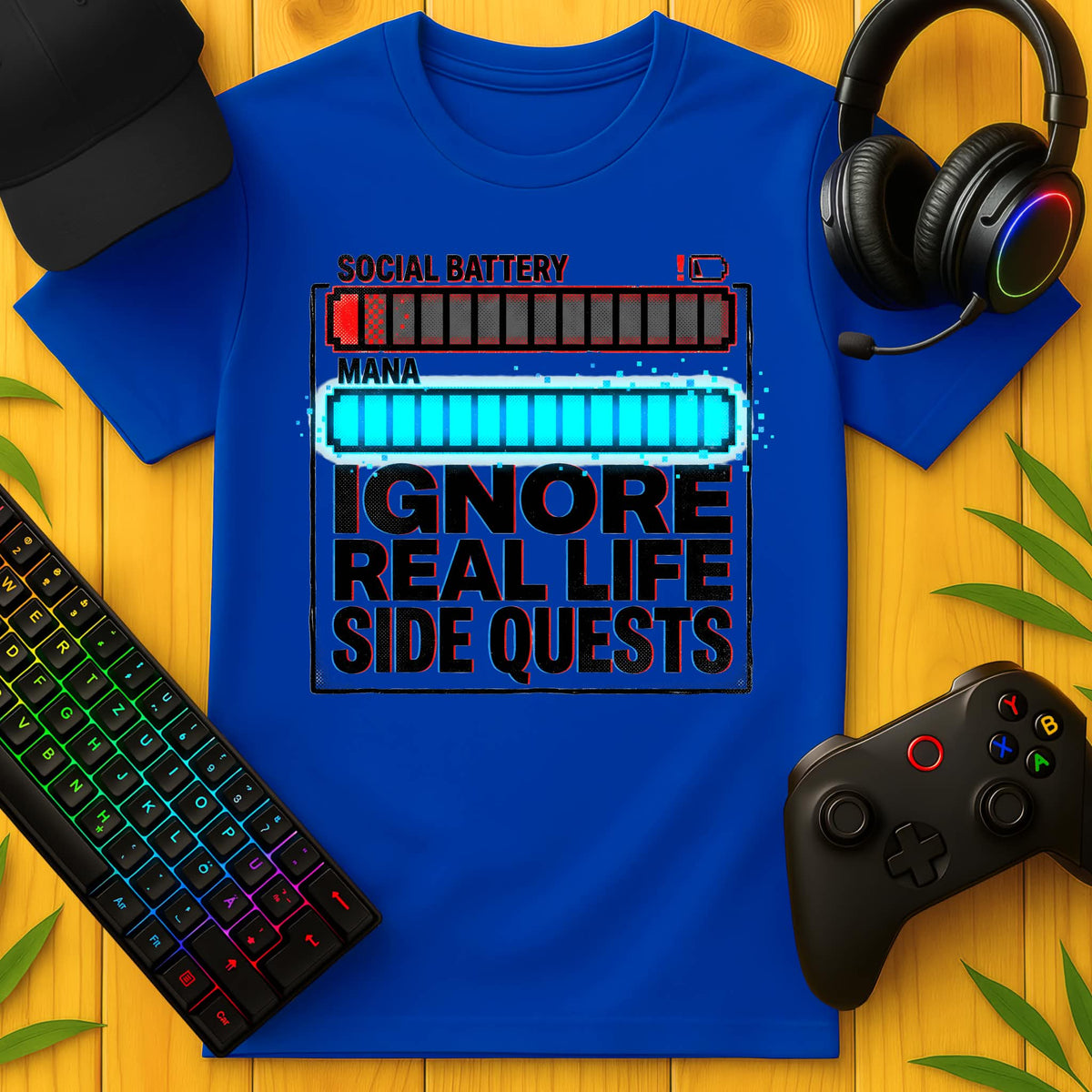 Ignore Real Life T-Shirt