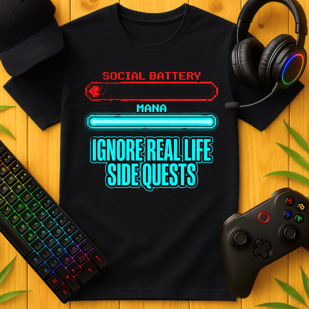 Real Life Side Quests T-Shirt