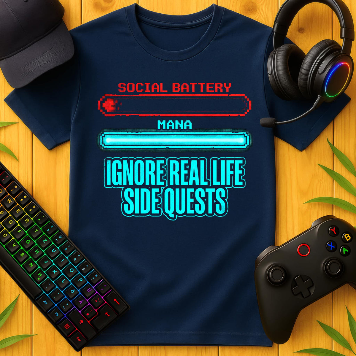 Real Life Side Quests T-Shirt