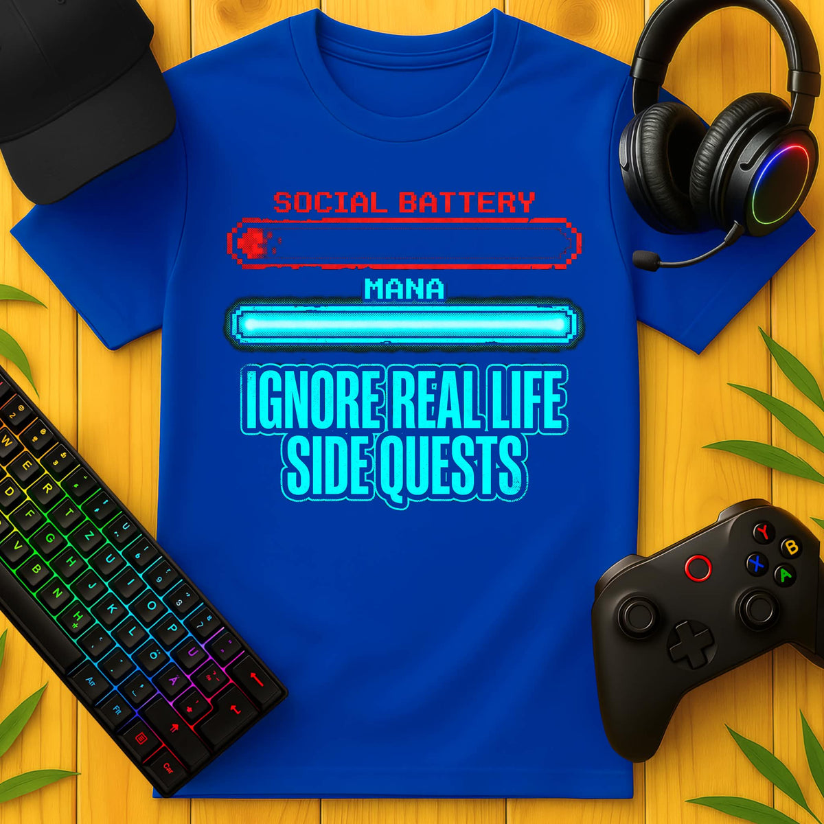Real Life Side Quests T-Shirt
