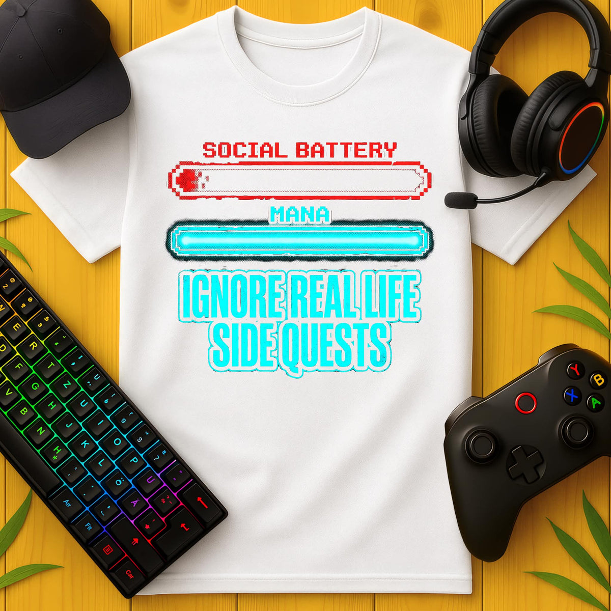 Real Life Side Quests T-Shirt