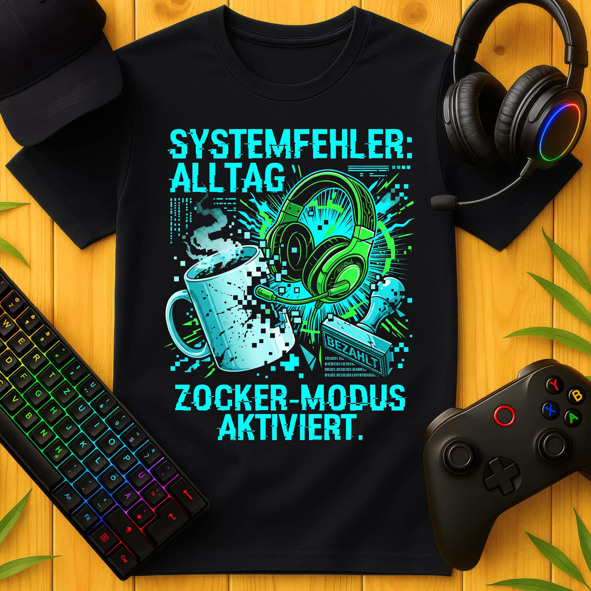 Zockermodus Aktiviert T-Shirt