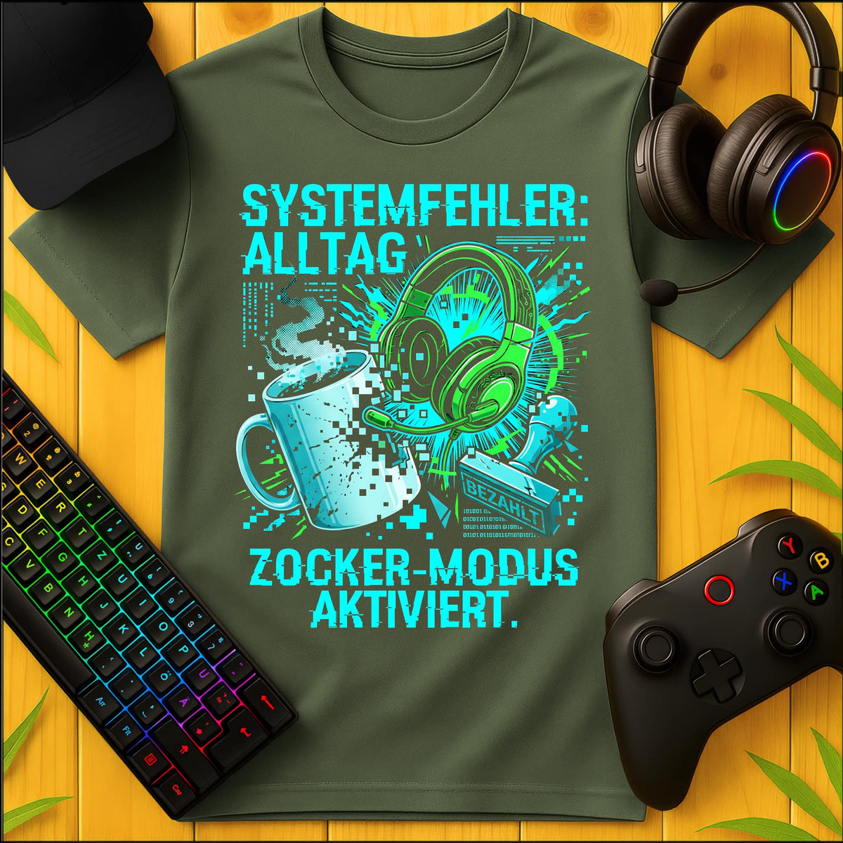 Zockermodus Aktiviert T-Shirt