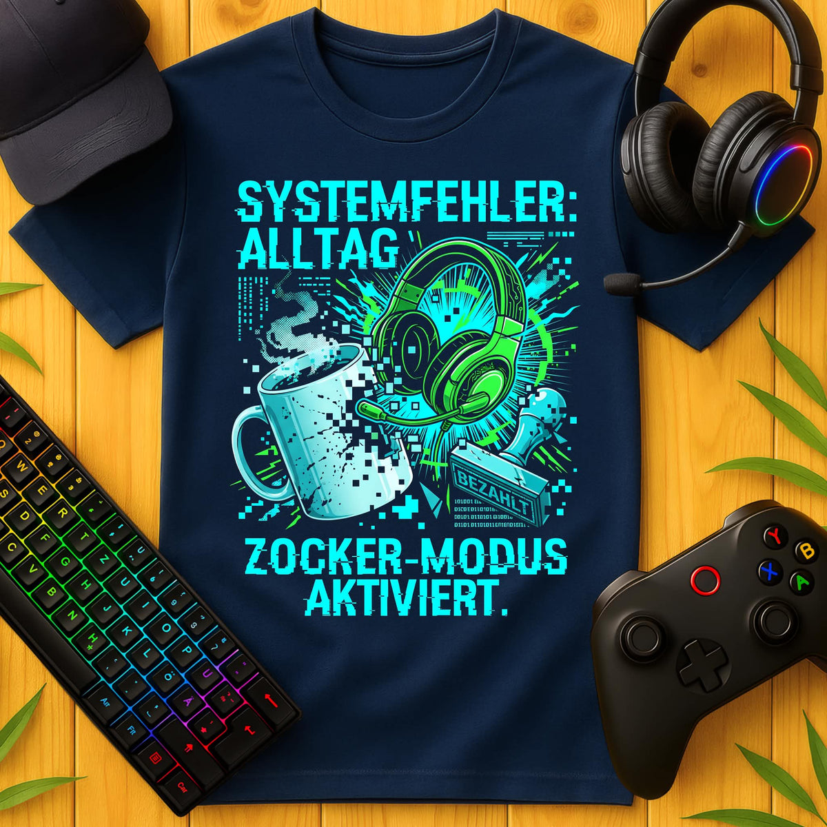 Zockermodus Aktiviert T-Shirt