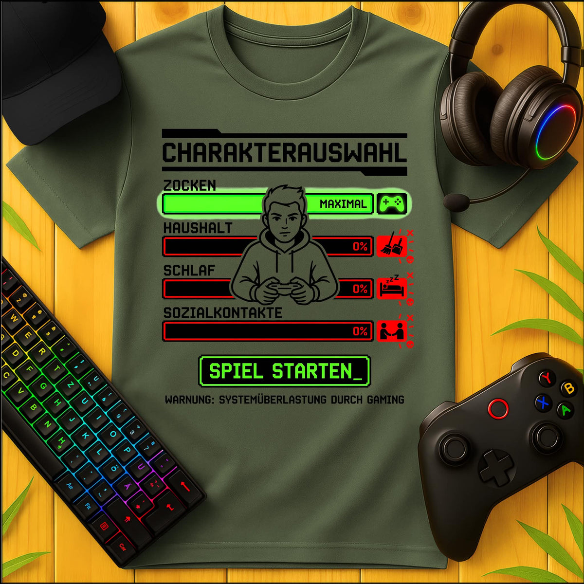 Charakterauswahl T-Shirt