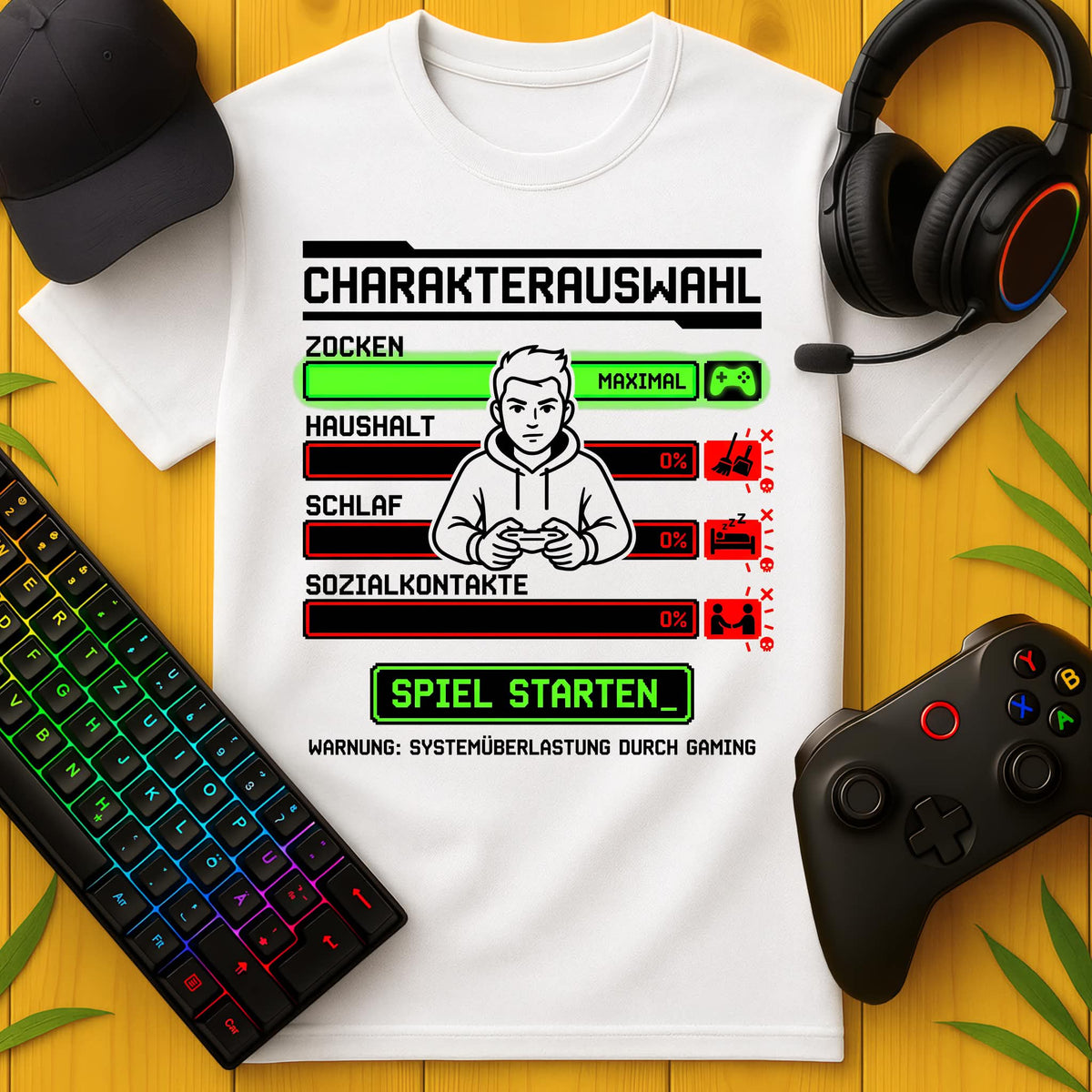 Charakterauswahl T-Shirt
