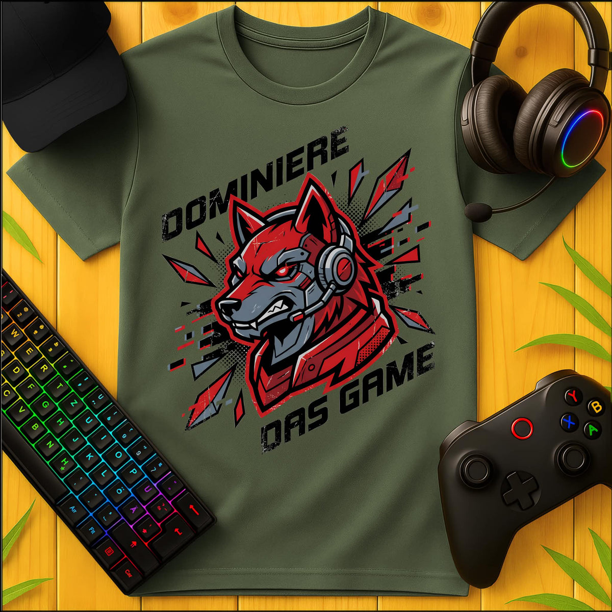 Dominiere das Game T-Shirt