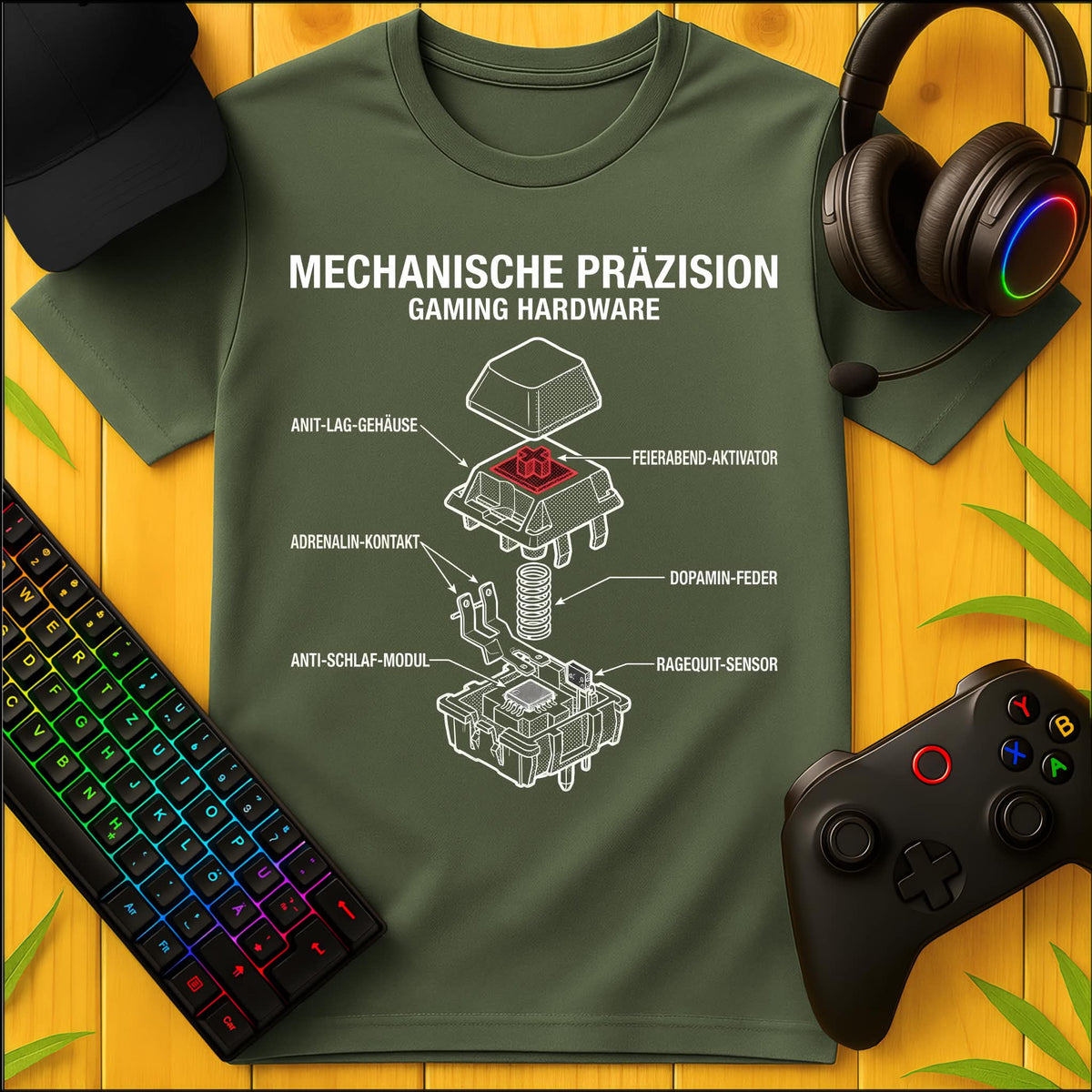 Mechanische Präzision T-Shirt
