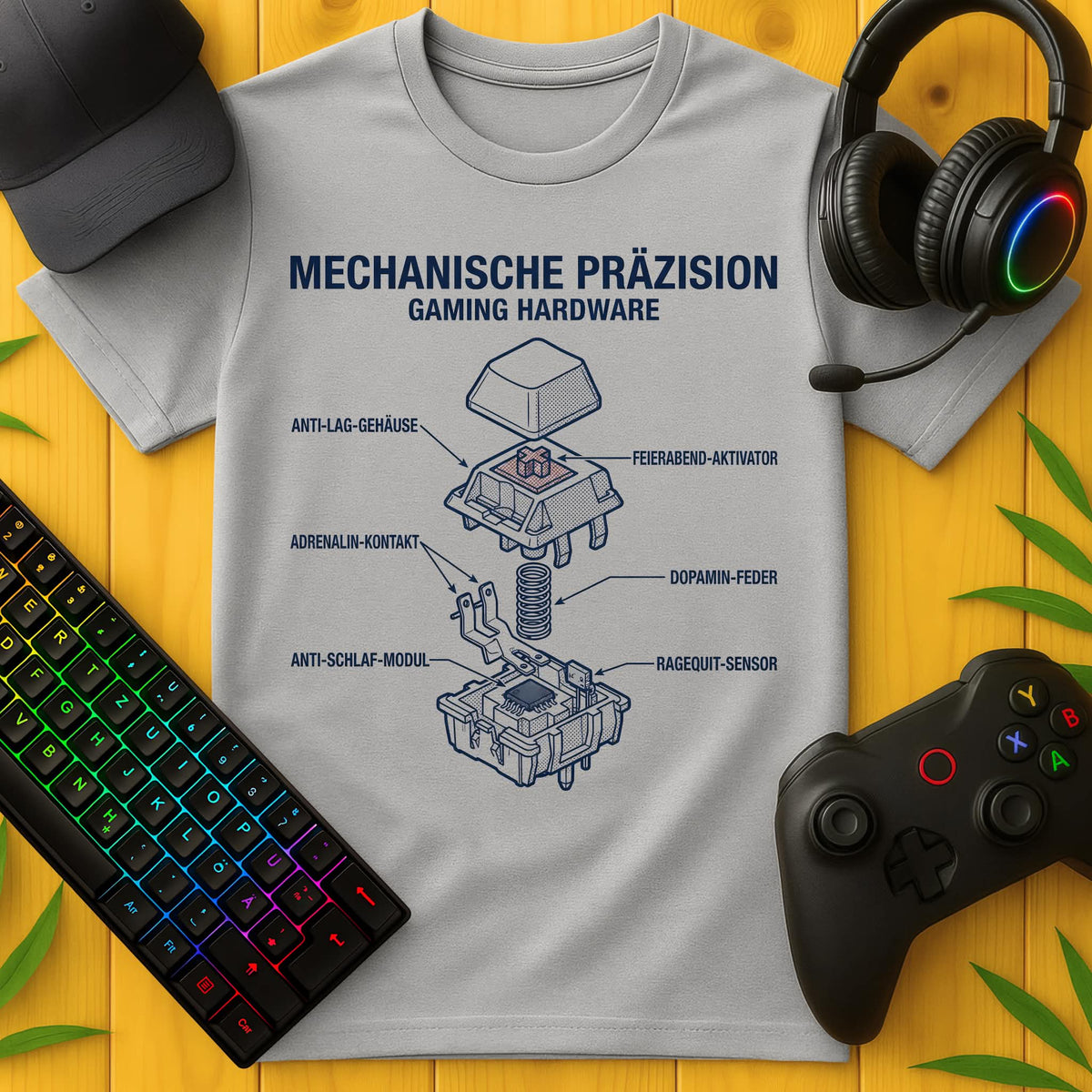 Mechanische Präzision T-Shirt