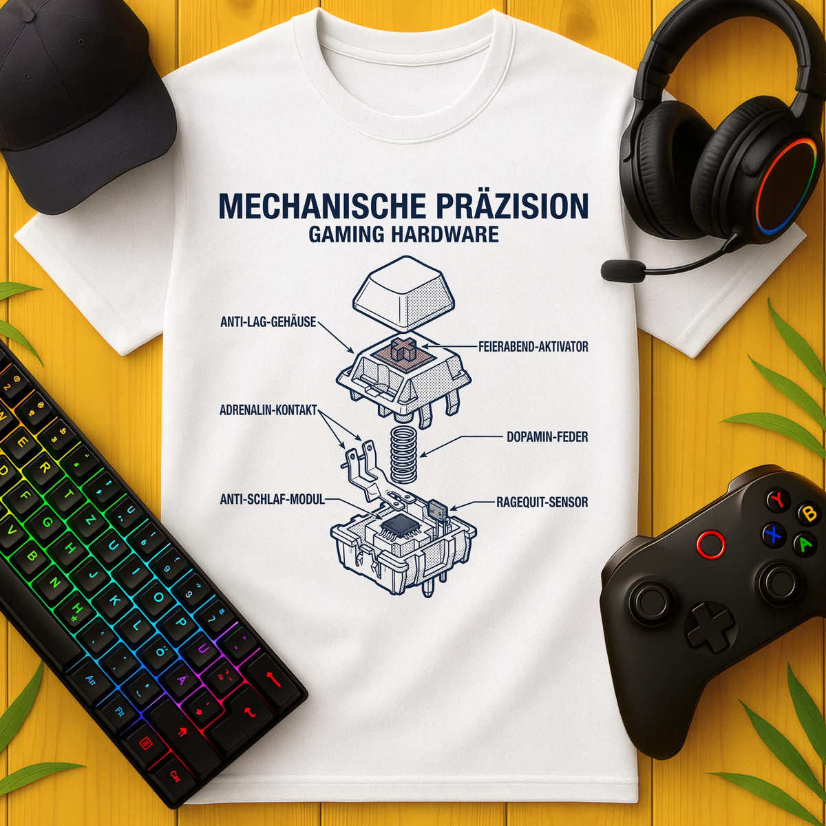 Mechanische Präzision T-Shirt