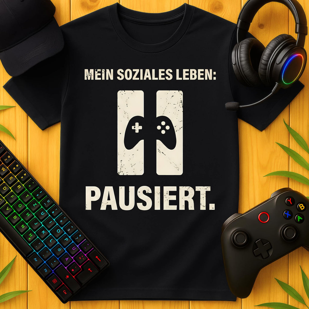 Social Life Paused T-Shirt
