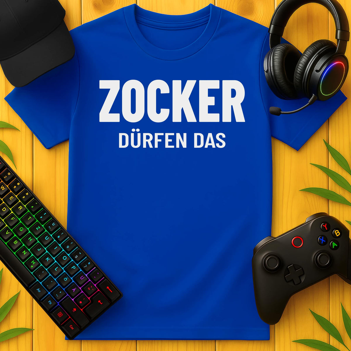 Gamers may wear the T-shirt for kids