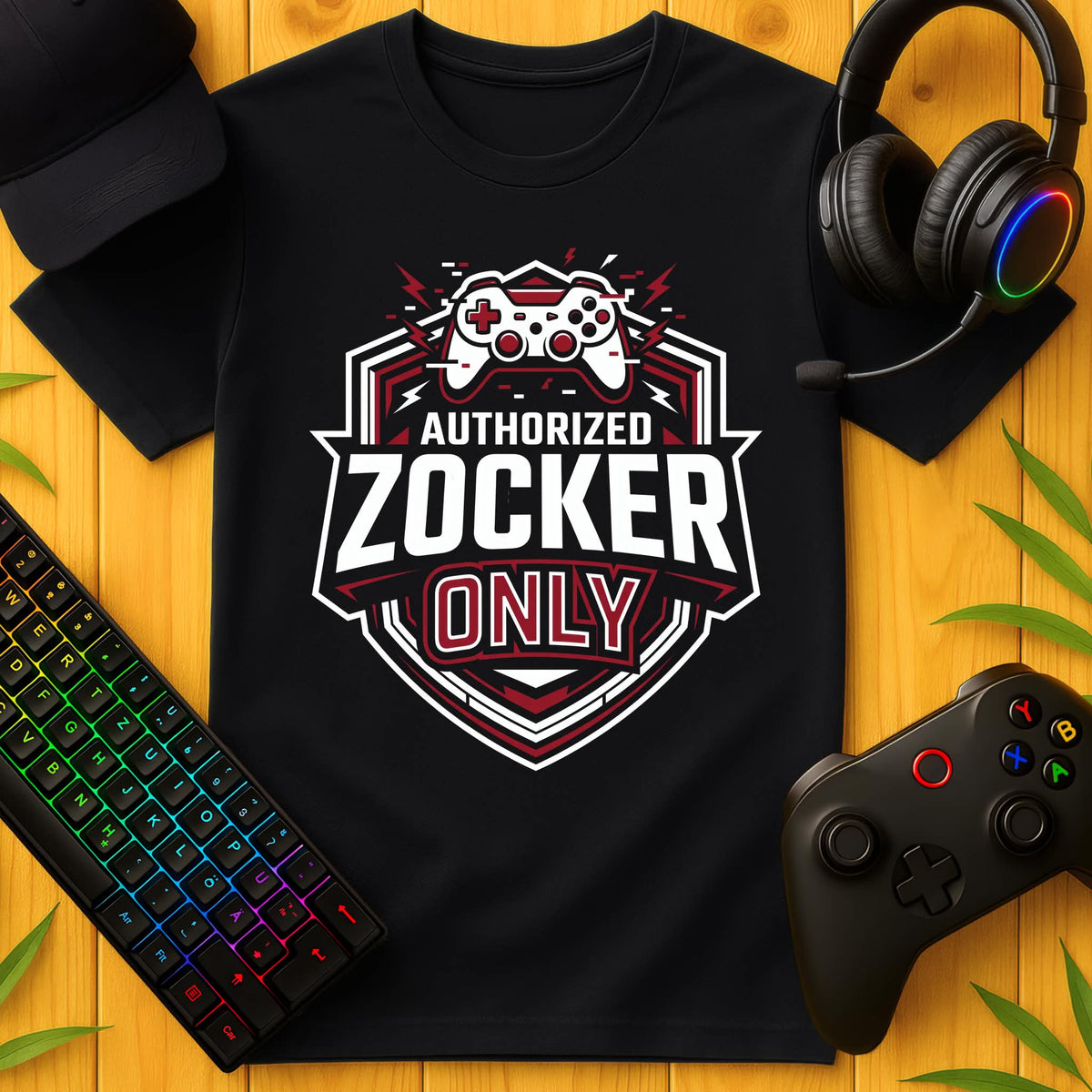 Authorized Zocker Only T-Shirt