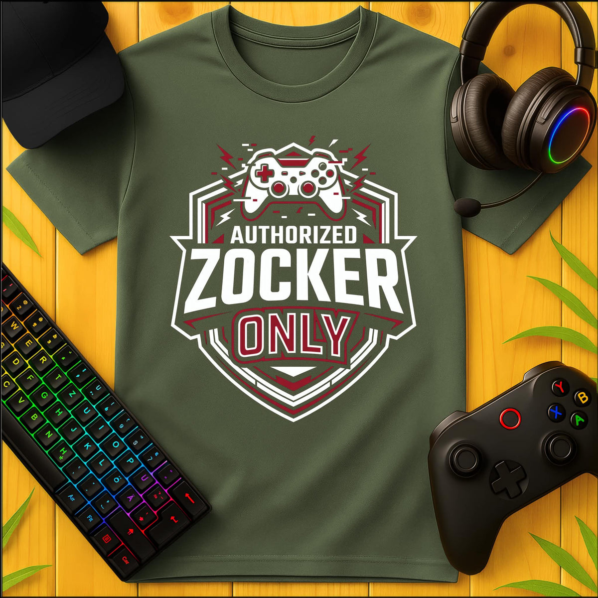 Authorized Zocker Only T-Shirt