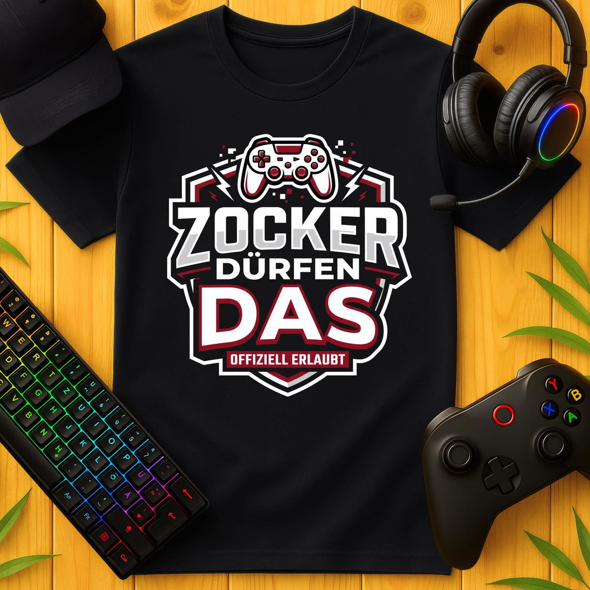 Zocker dürfen Offiziell T-Shirt