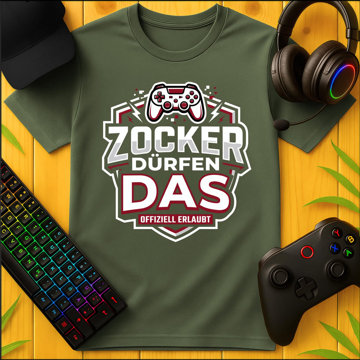 Zocker dürfen Offiziell T-Shirt