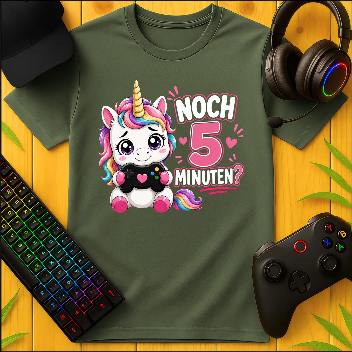 Unicorn T-shirt, 5 minutes left