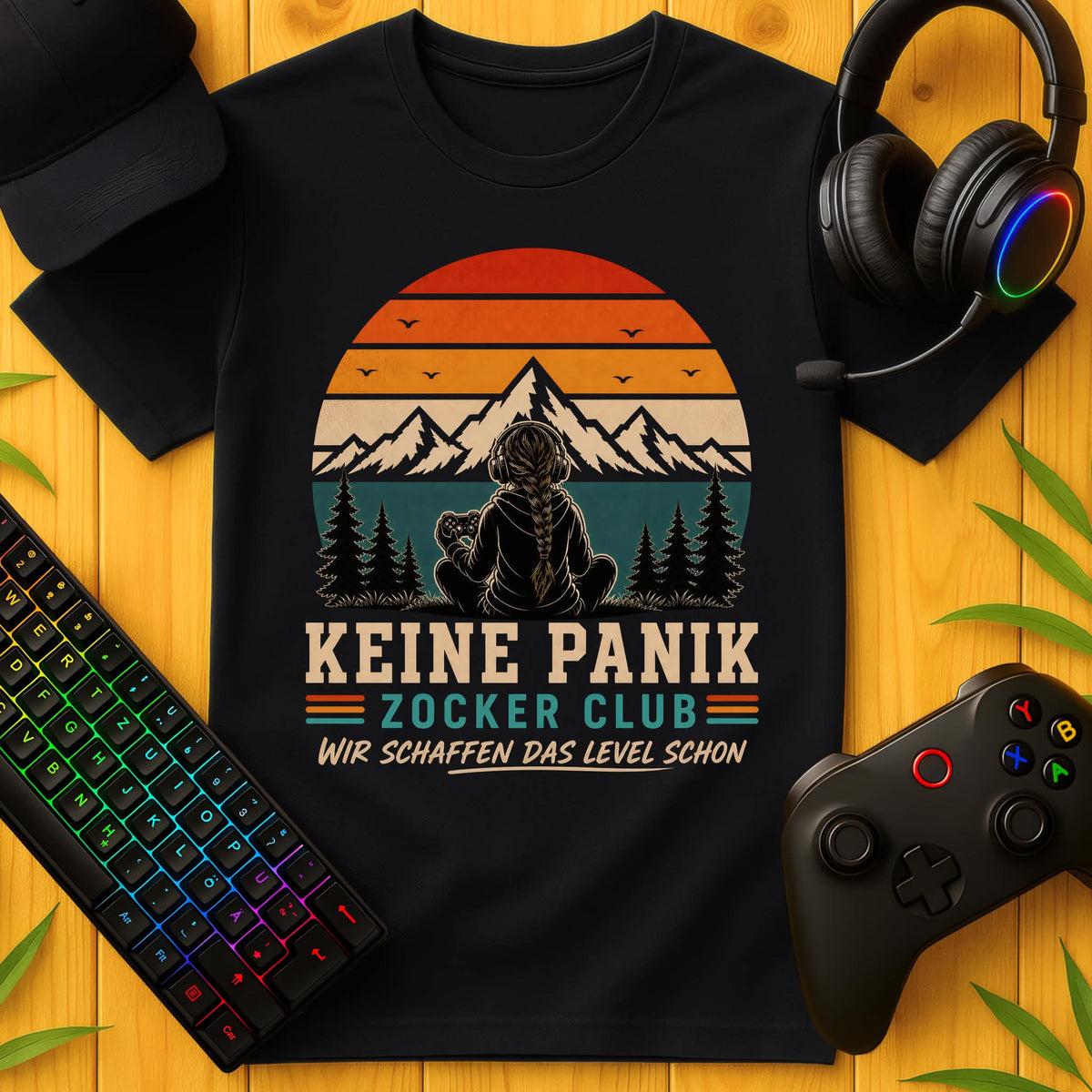 No Panic Gamer Club T-Shirt