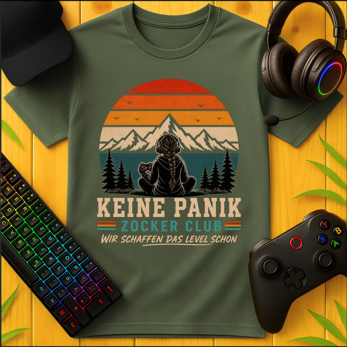 No Panic Gamer Club T-Shirt