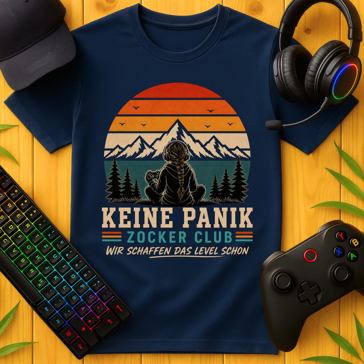No Panic Gamer Club T-Shirt