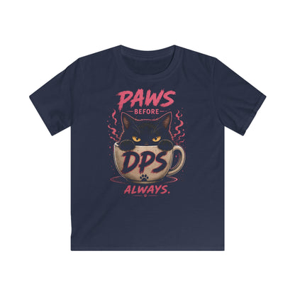 Smoke Cat Gaming T-Shirt for Kids